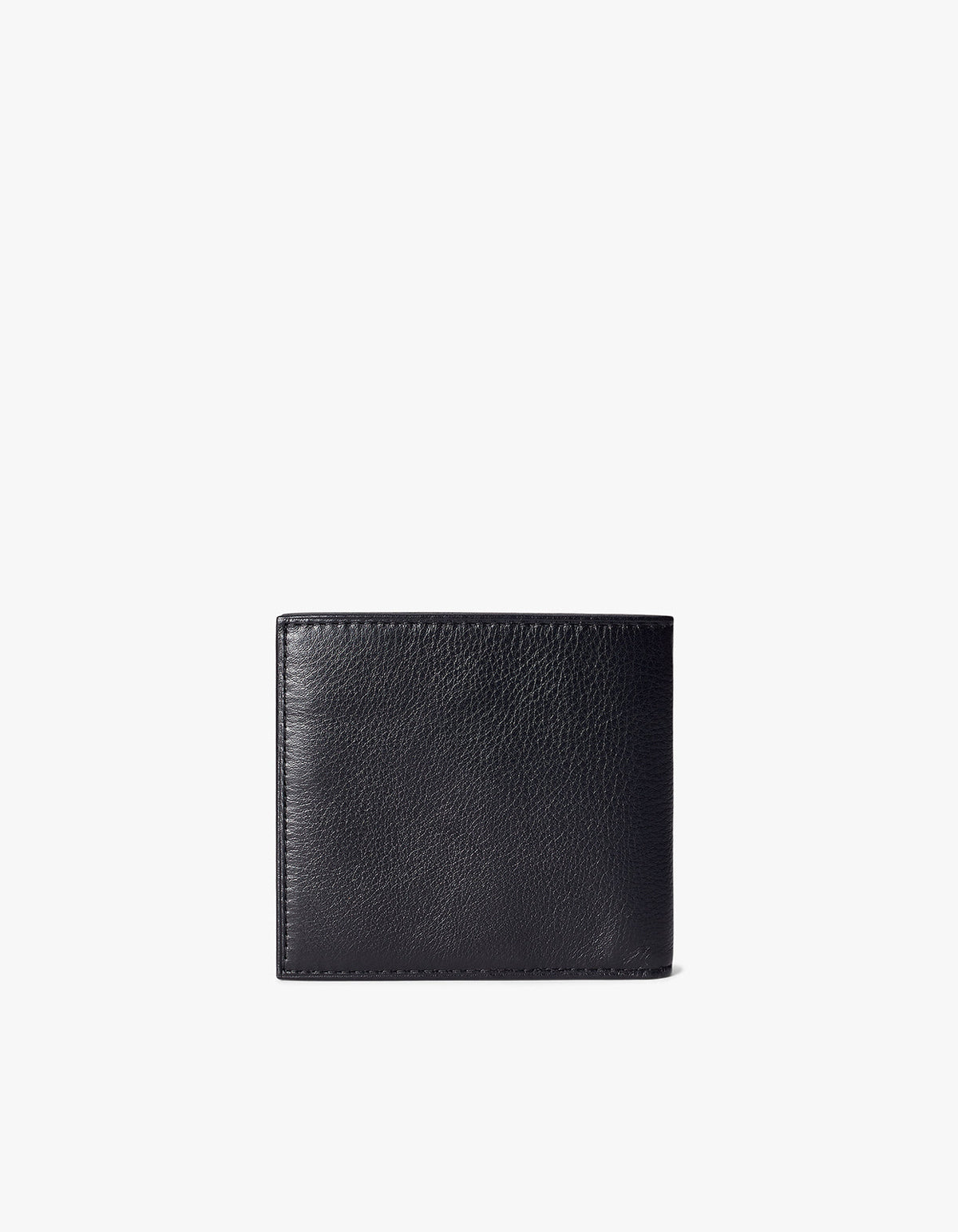 Billetera de cuero negra
