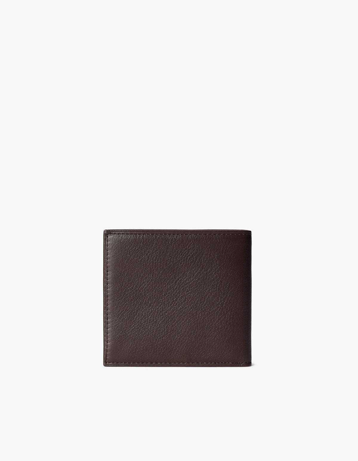 Billetera de cuero café