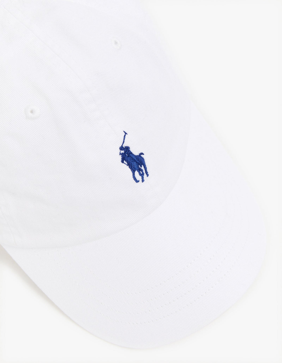 Jockey de algodón blanco y azul