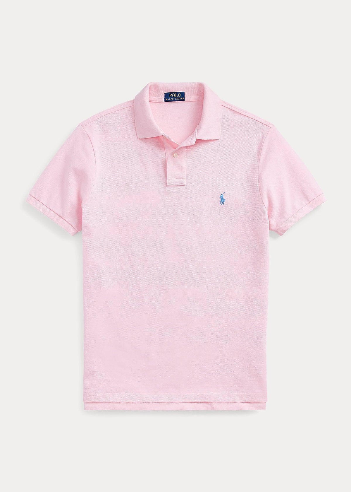 Polo de piqué rosa