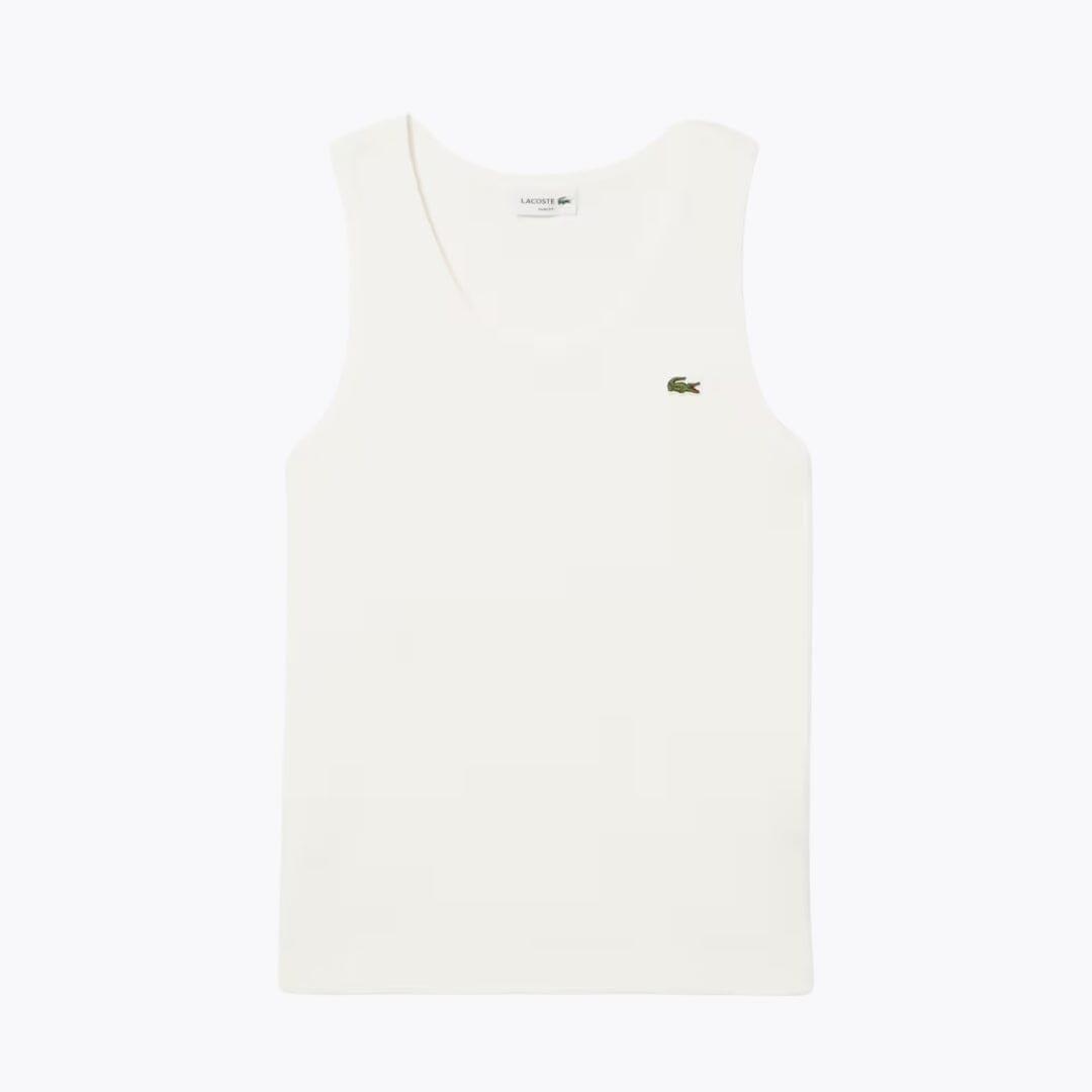 Polera sin mangas de algodón