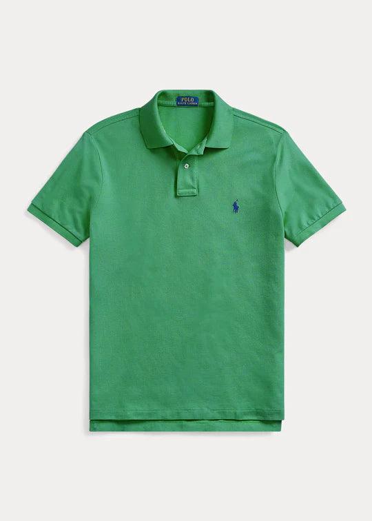 Polo de piqué verde claro