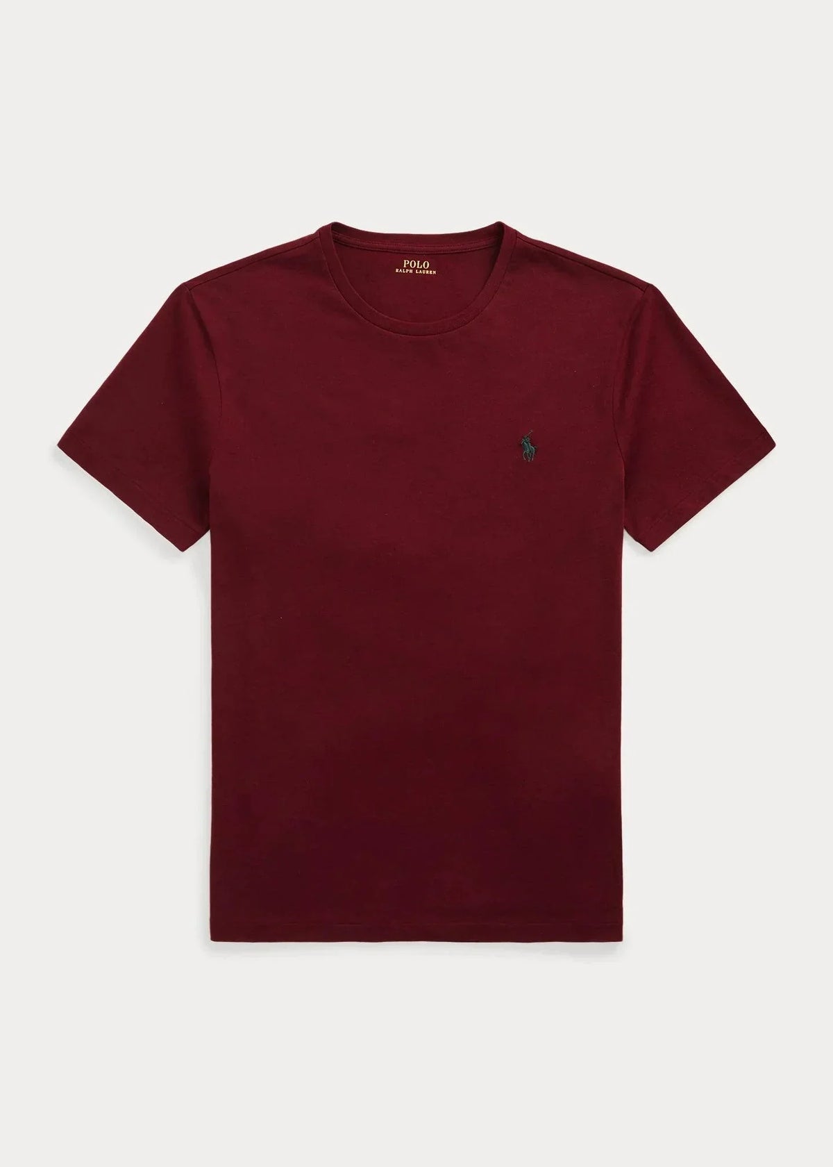 Polera de algodón burdeo