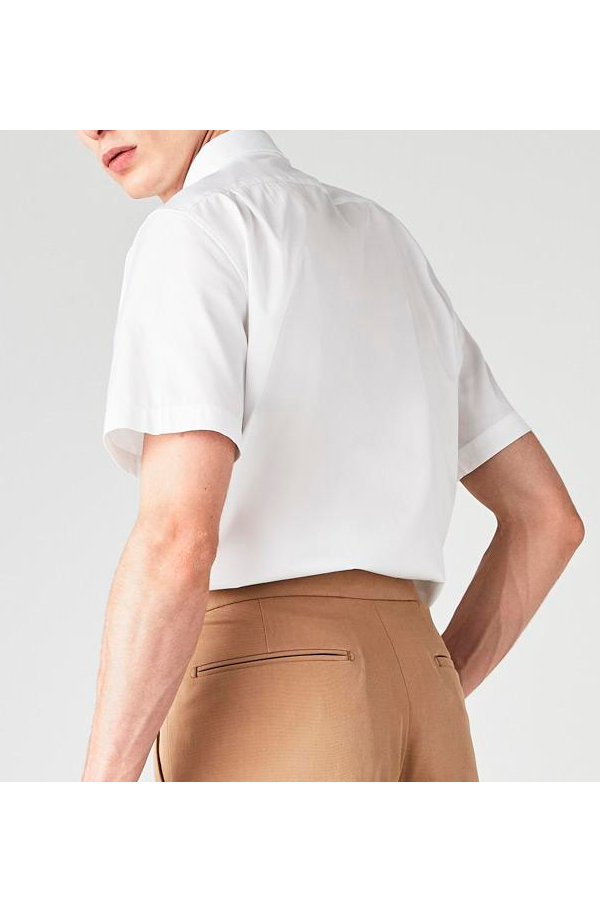 Camisa manga corta blanca
