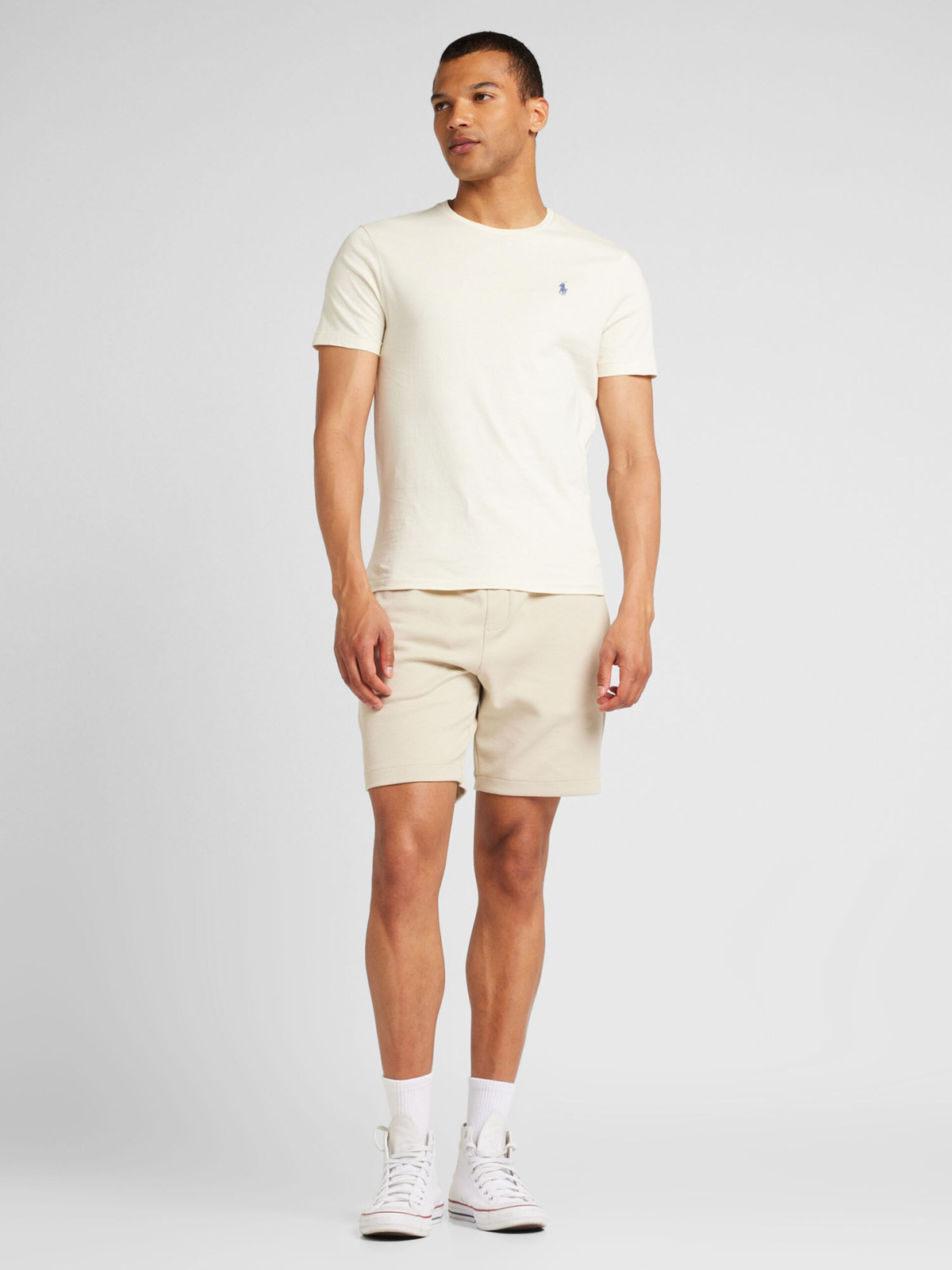 Polera de algodón crema