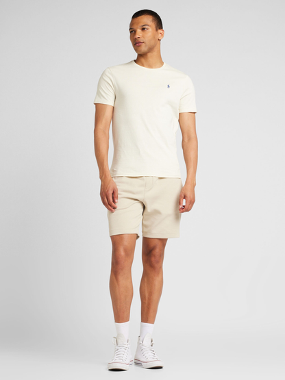 Polera de algodón crema