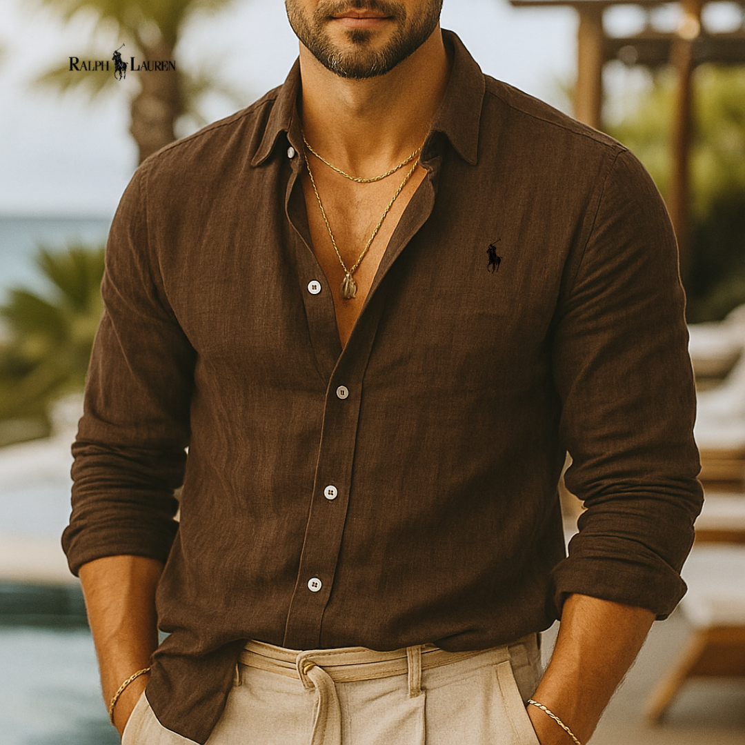 Camisa de lino