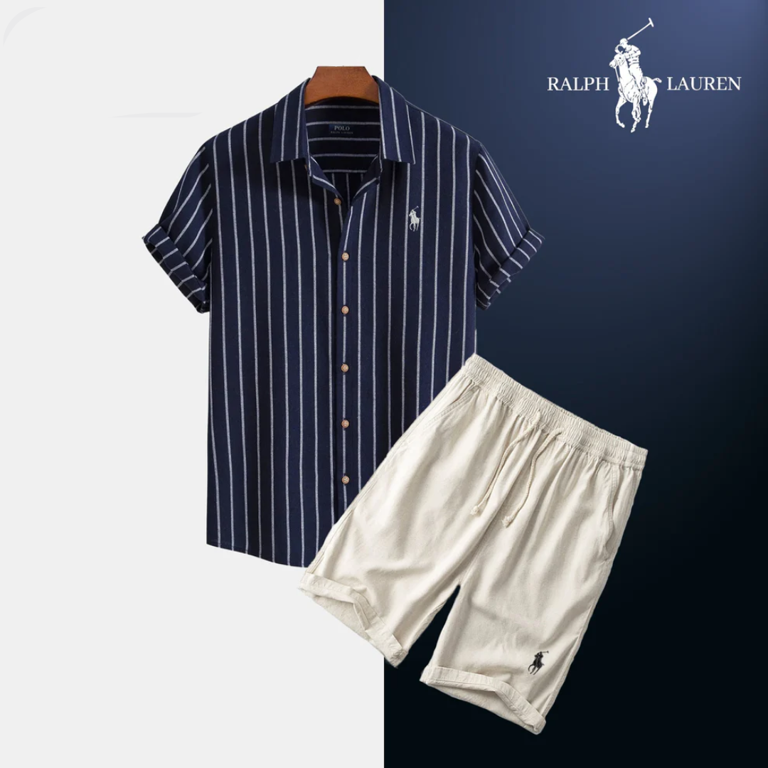 Set de lino corte clásico