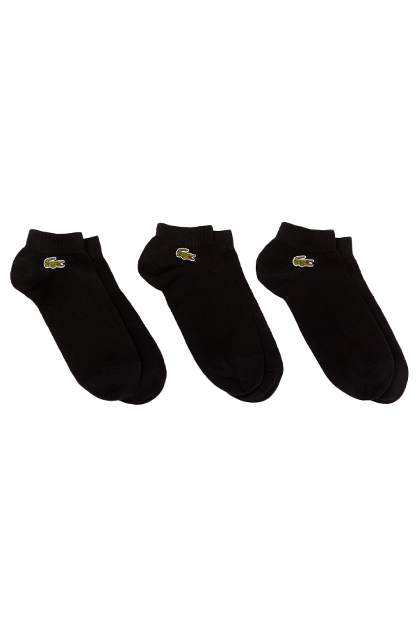 Calcetines deportivos pack de 3 negros