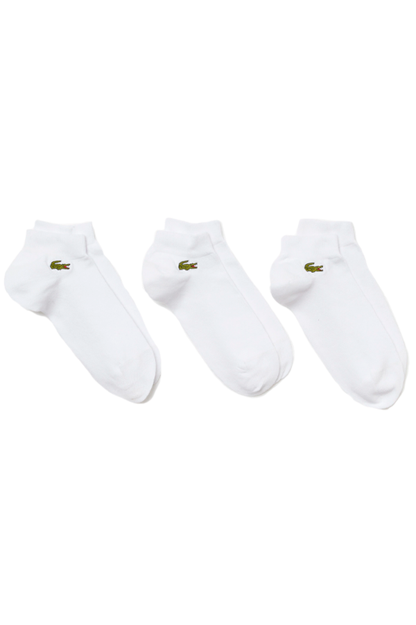 Calcetines deportivos pack de 3 blancos
