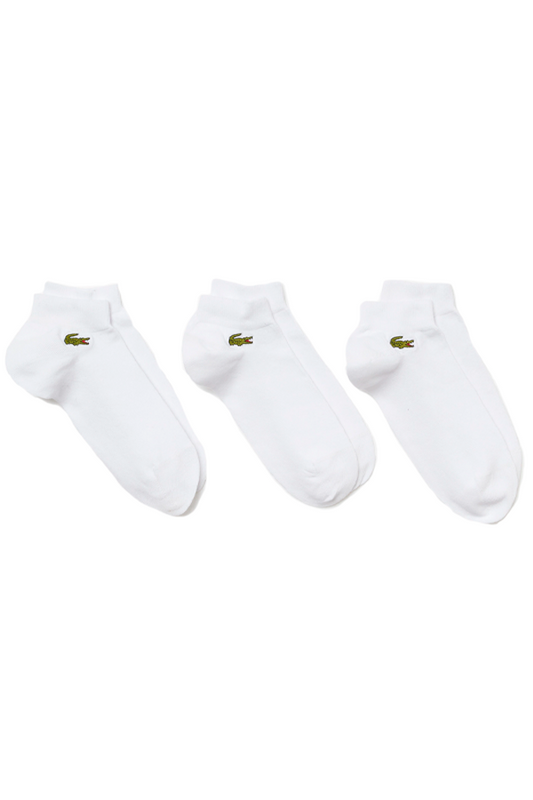Calcetines deportivos pack de 3 blancos