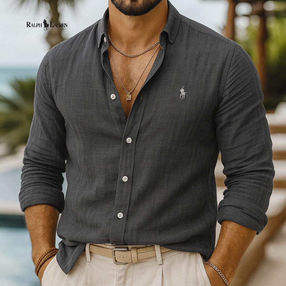 Camisa de lino