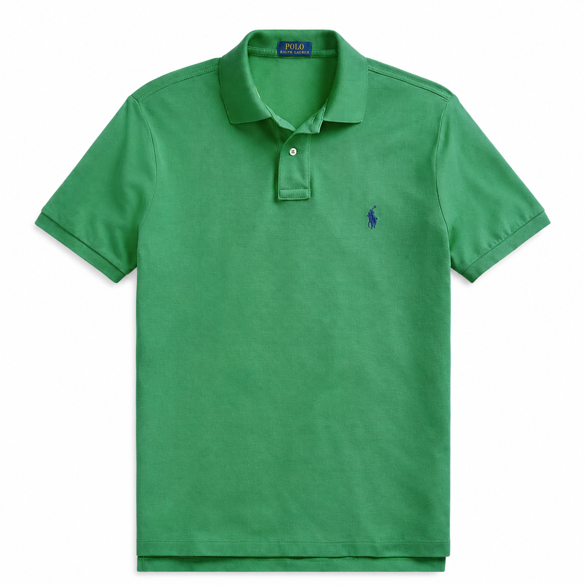 Polo de piqué verde claro