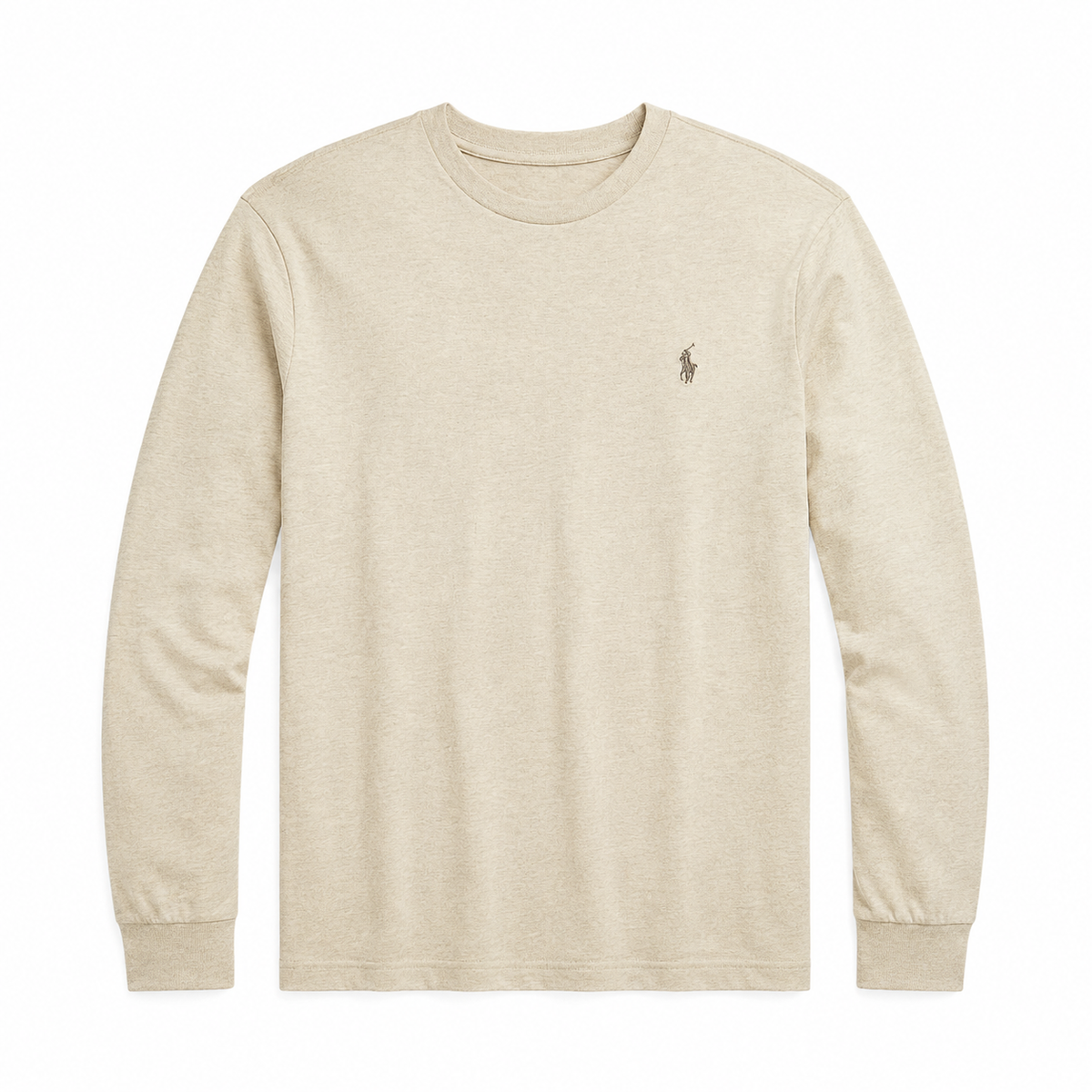 Polera manga larga beige