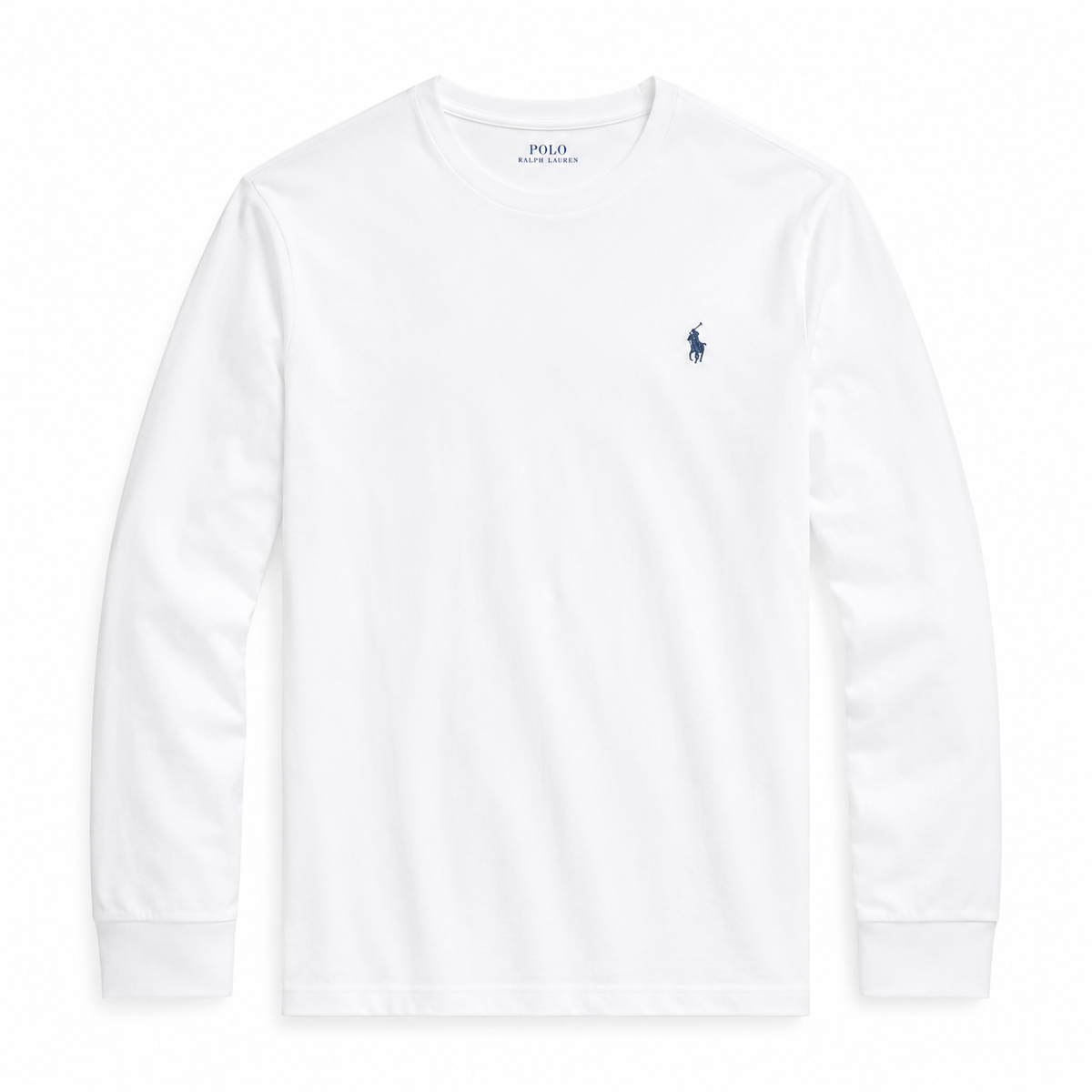 Polera manga larga blanca