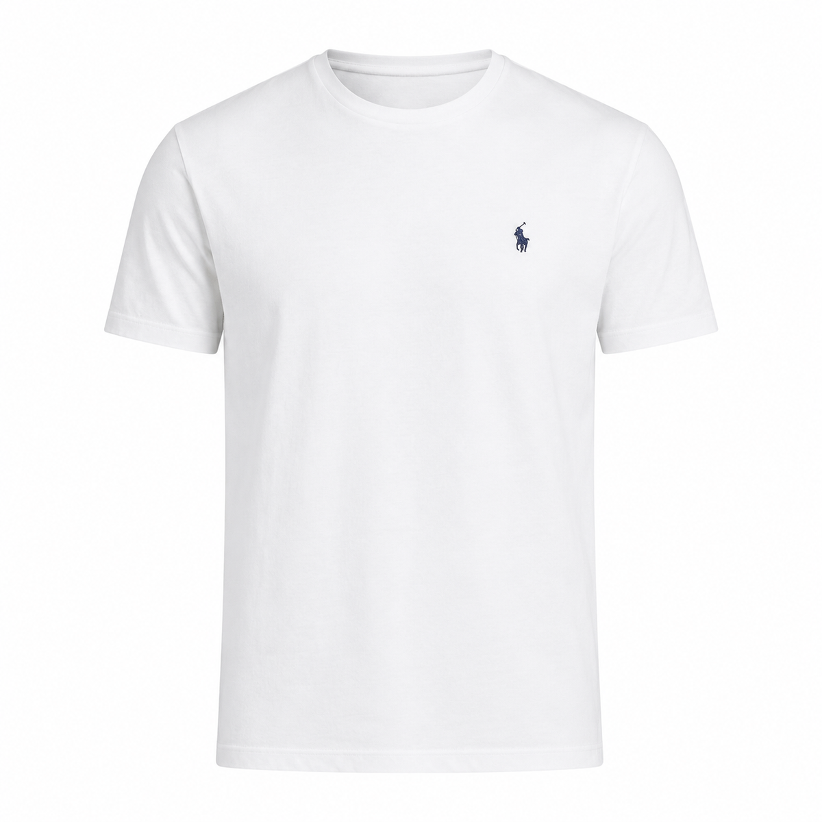 Polera de algodón blanca
