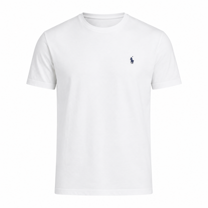 Polera de algodón blanca
