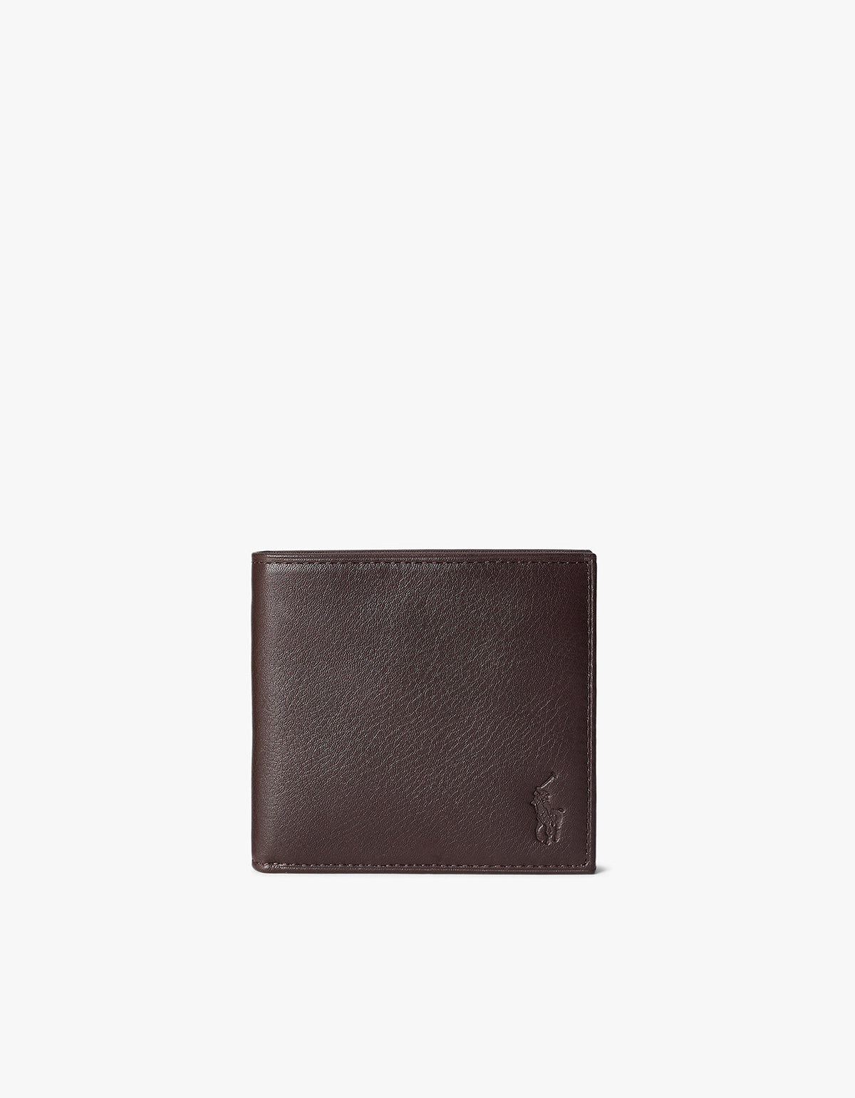 Billetera de cuero café