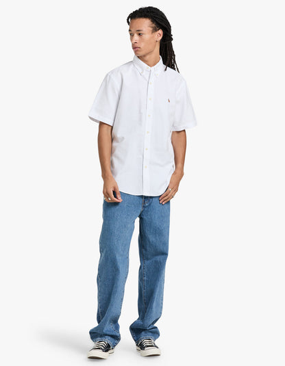 Camisa sport manga corta blanca