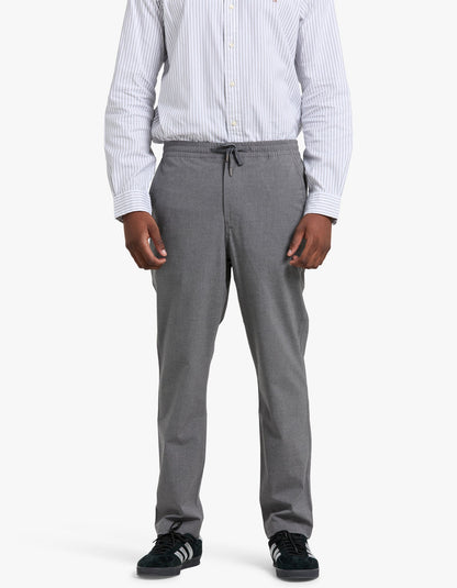 Pantalón chino gris jaspeado
