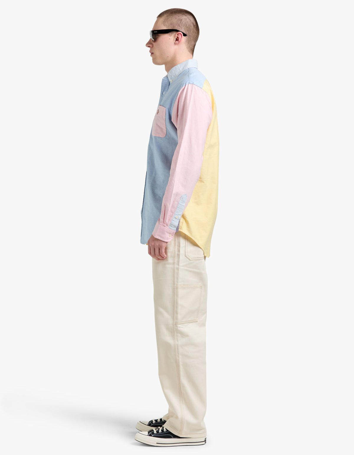 Camisa Oxford multicolor