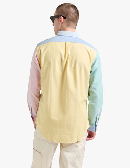 Camisa Oxford multicolor