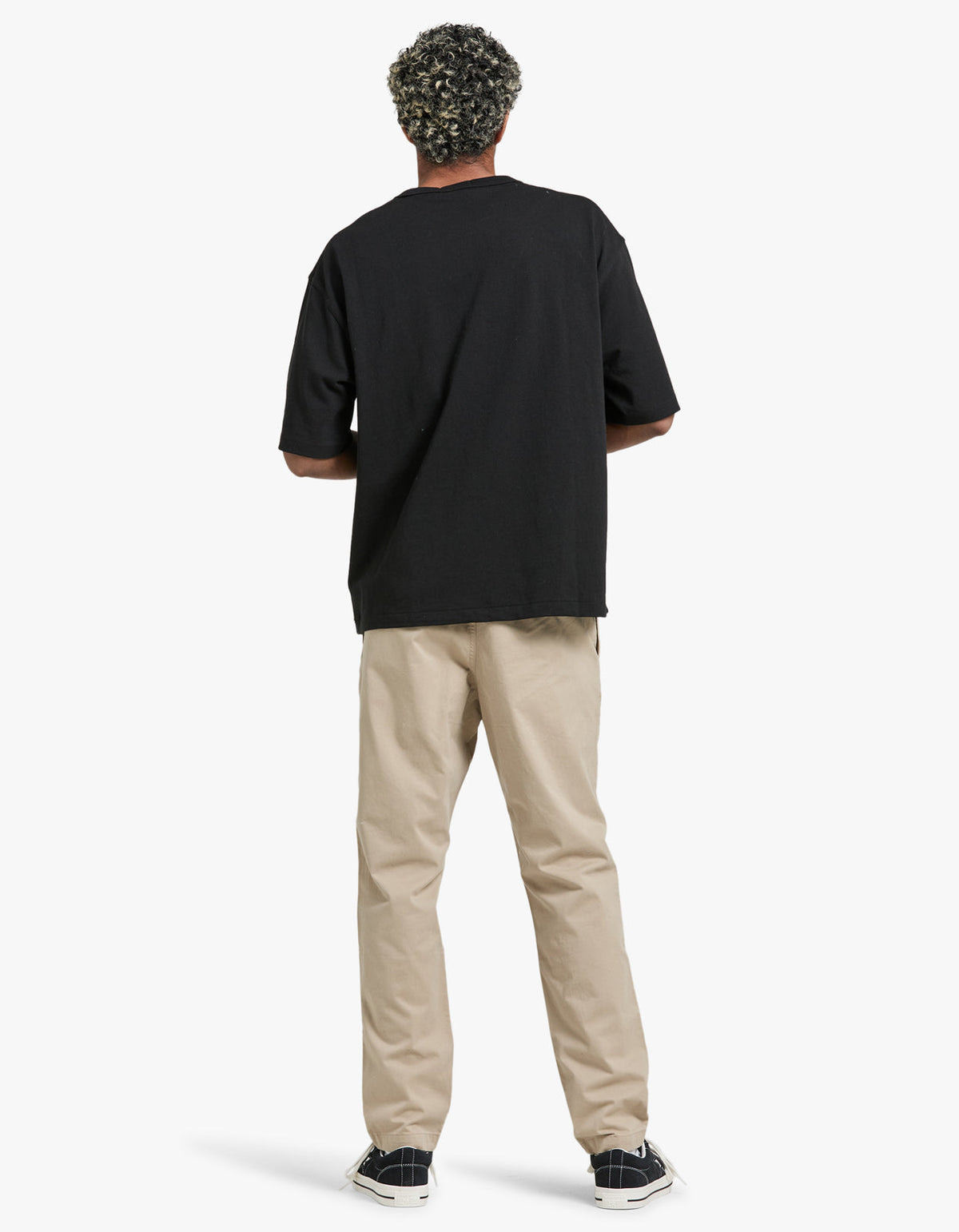 Pantalón chino beige caqui