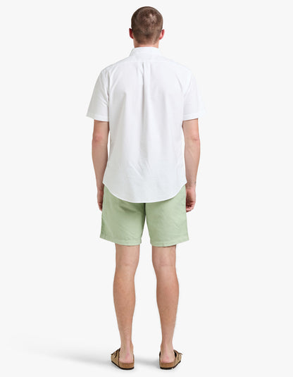 Short teñido verde piedra