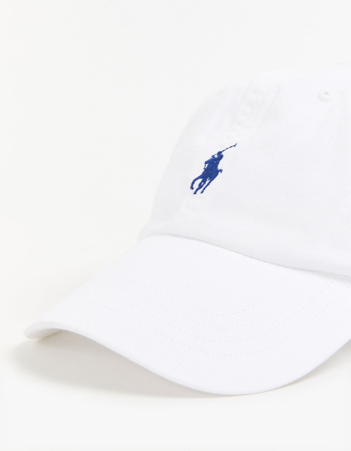 Jockey de algodón blanco y azul