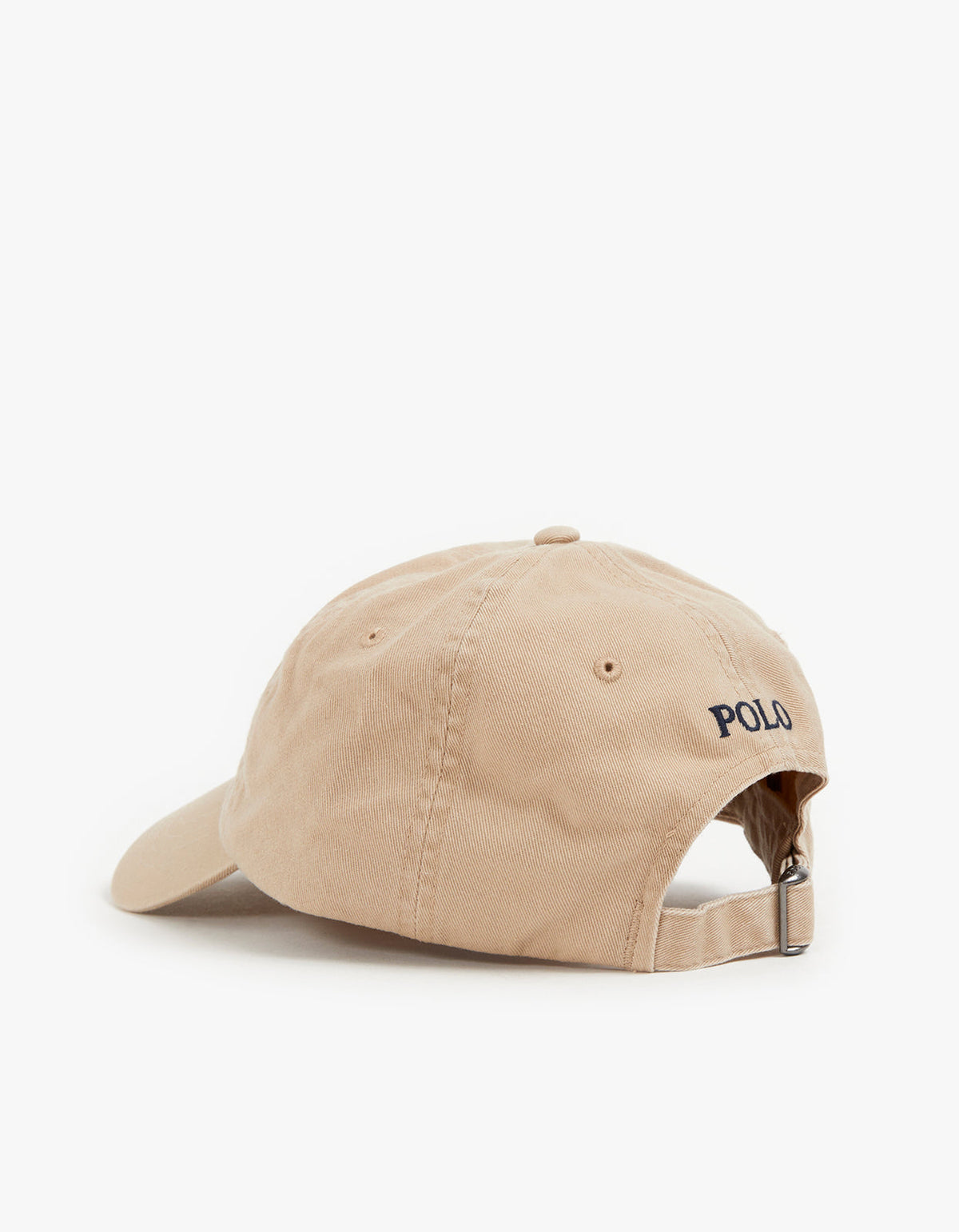 Jockey de algodón beige y azul