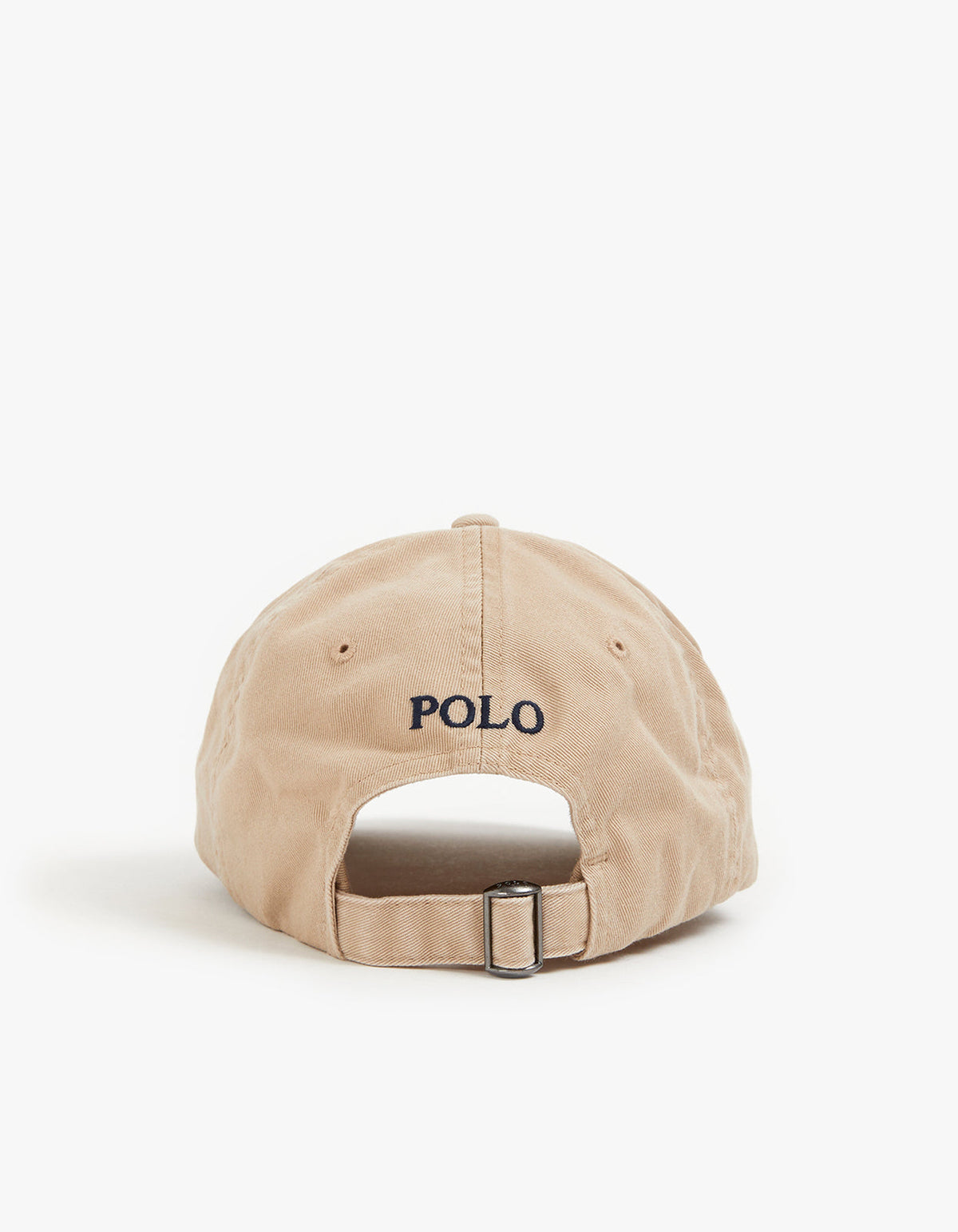 Jockey de algodón beige y azul