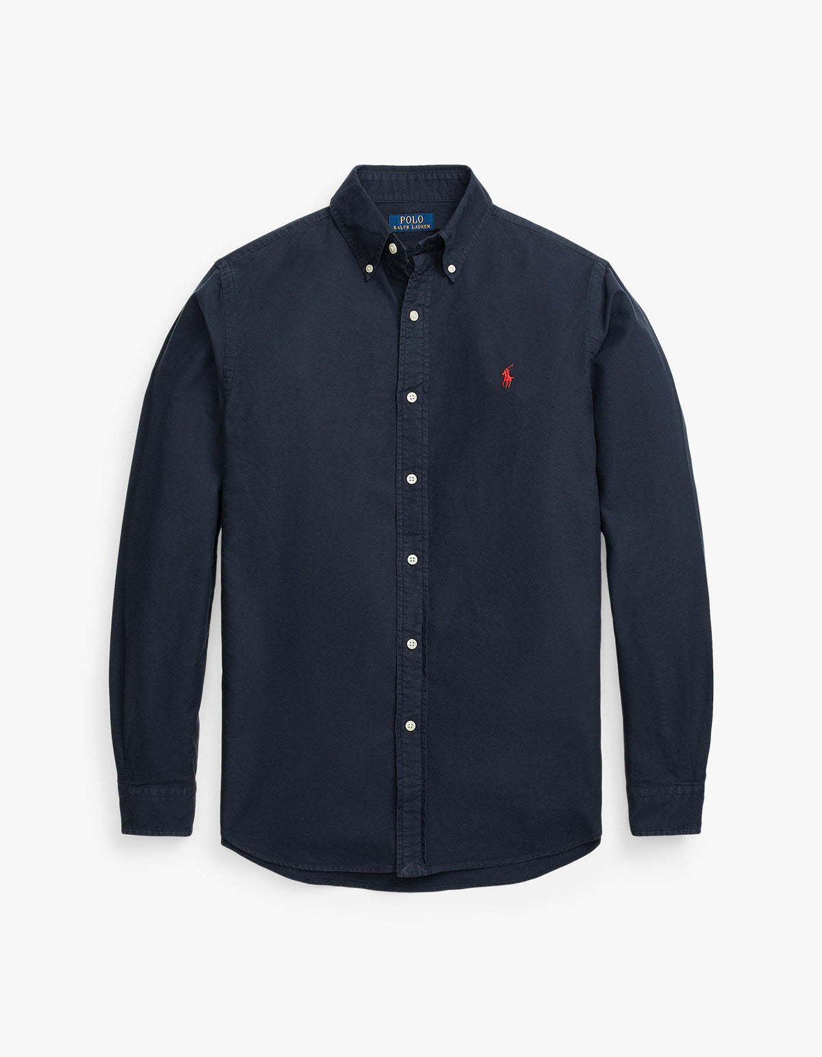 Camisa Oxford azul marino