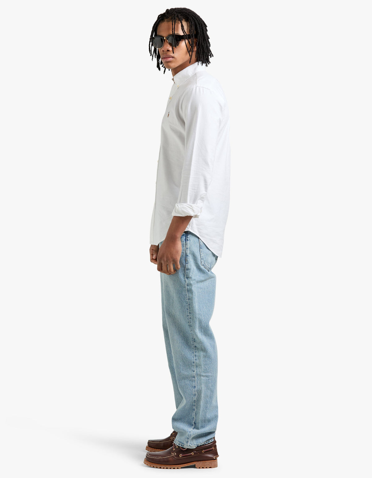 Camisa Oxford blanca