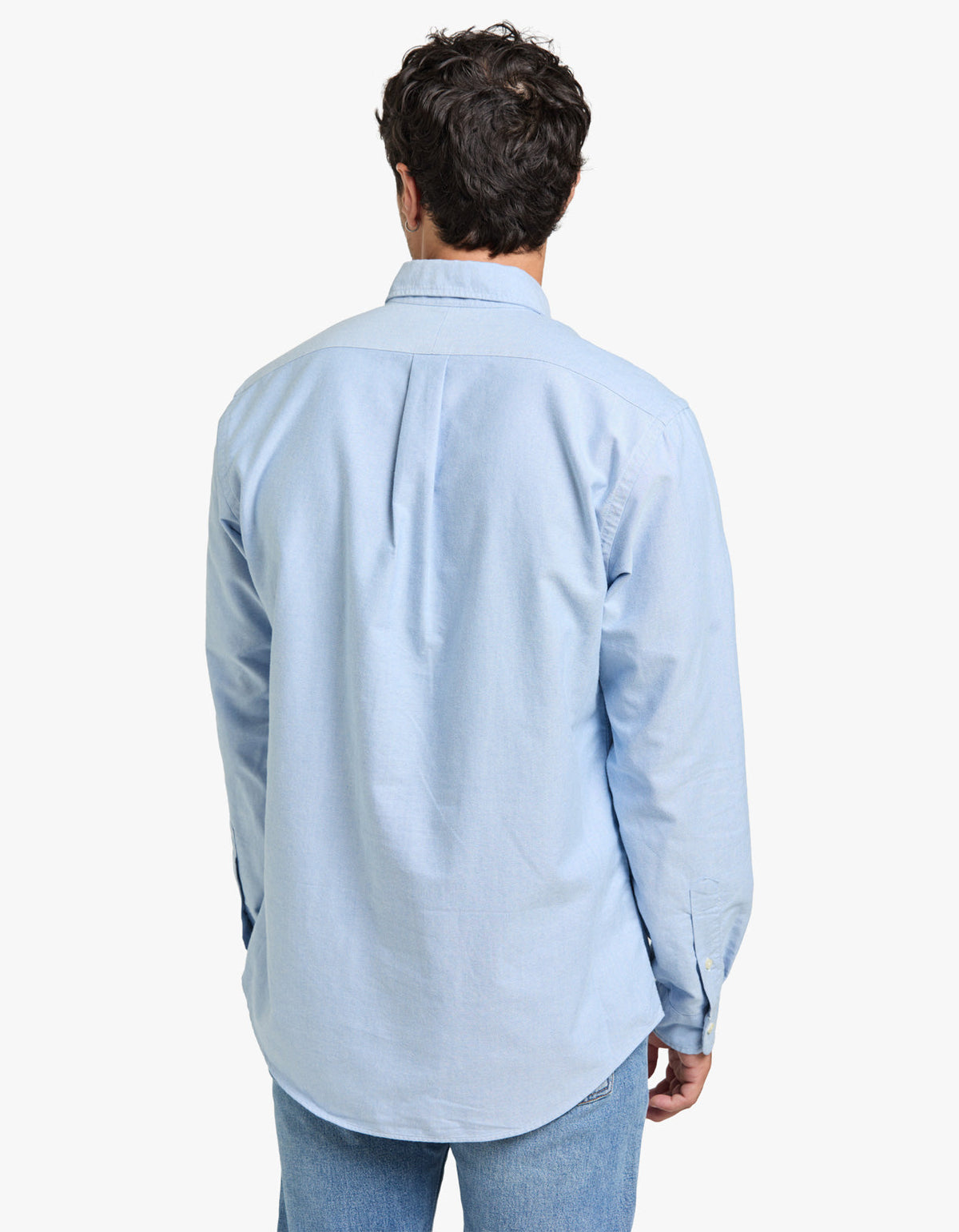 Camisa Oxford celeste