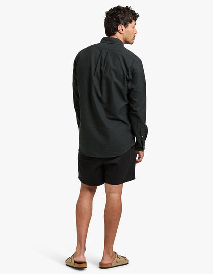 Camisa Oxford negra