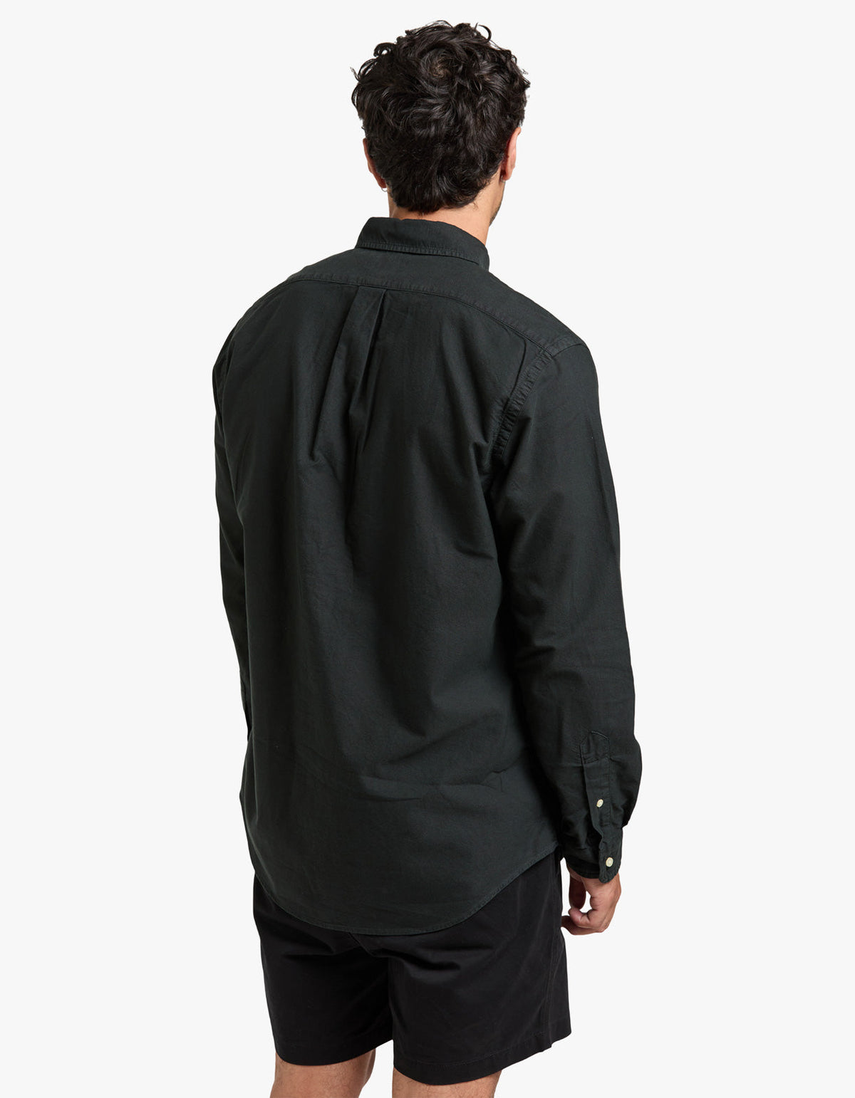 Camisa Oxford negra