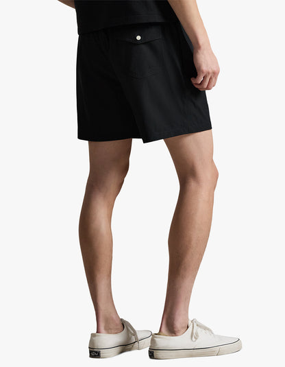 Short de baño clásico negro