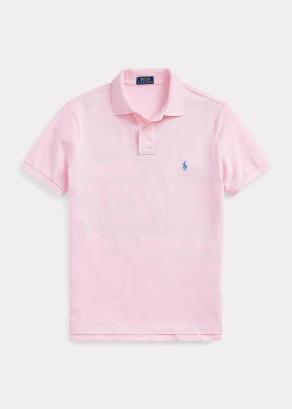 Polo de piqué rosa