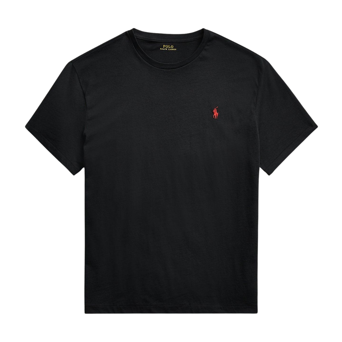 Polera de algodón negra