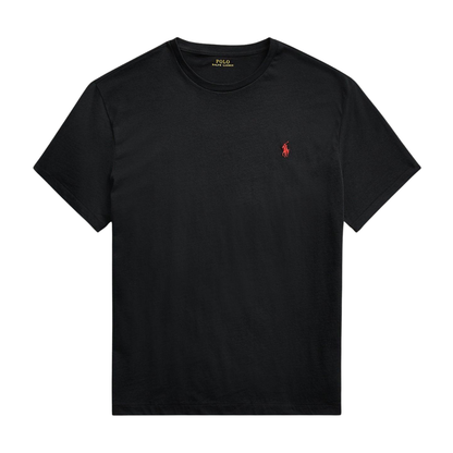 Polera de algodón negra