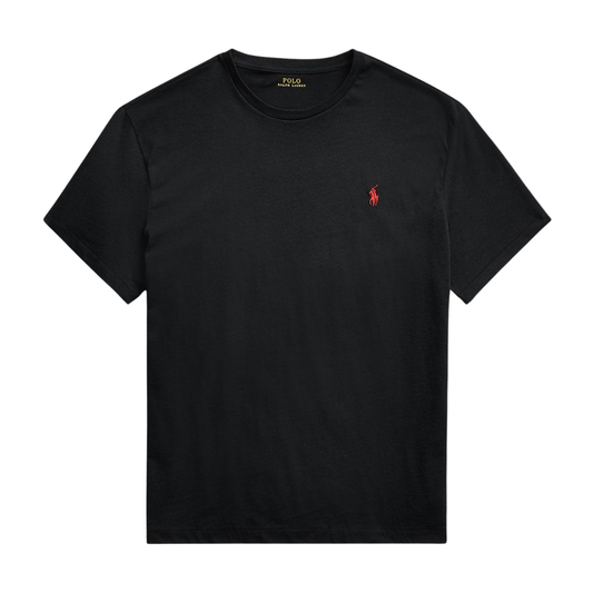 Polera de algodón negra