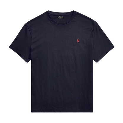 Polera de algodón azul marino