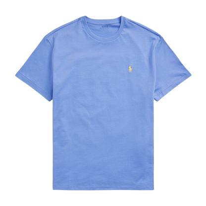 Polera de algodón azul cielo