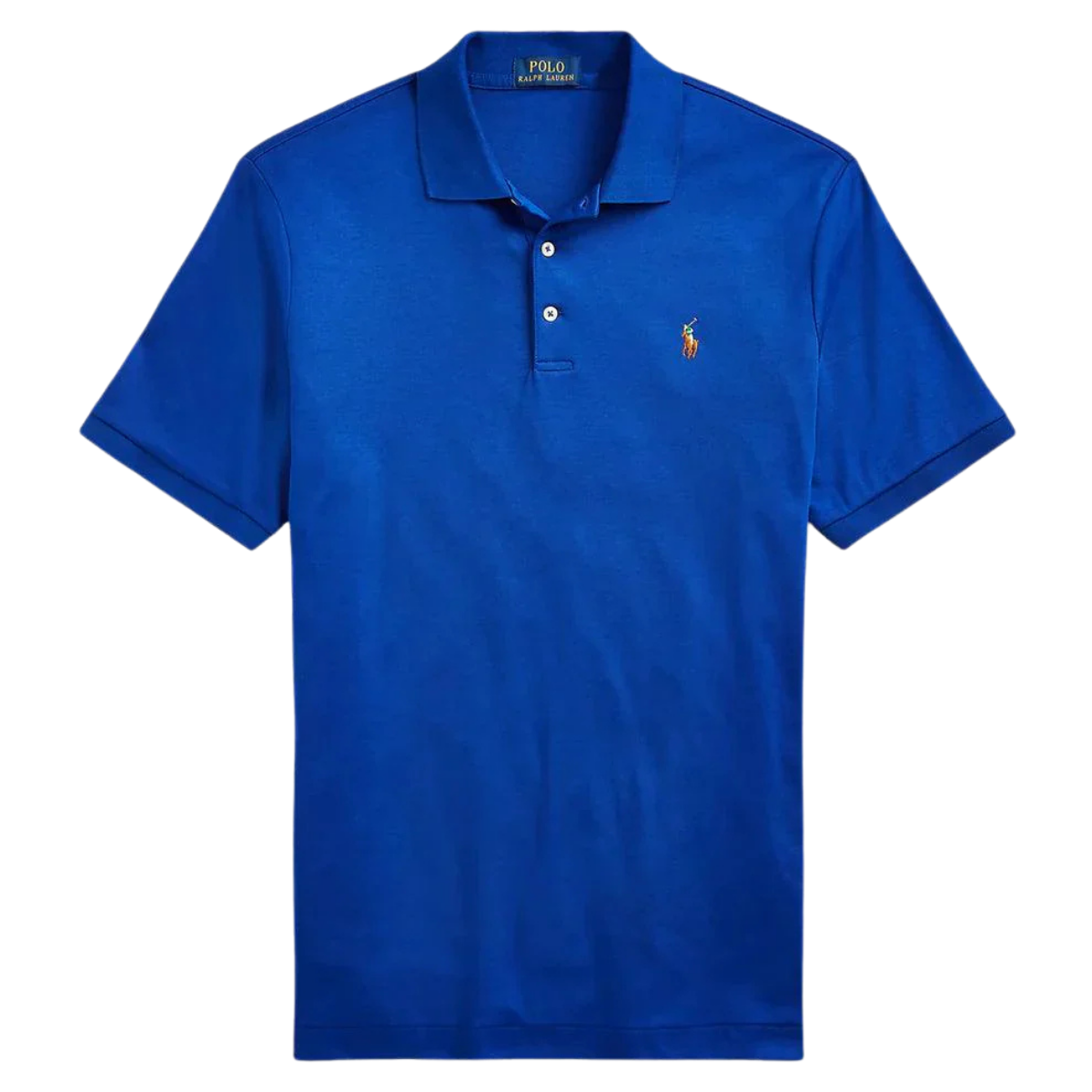 Polera de algodón suave azul
