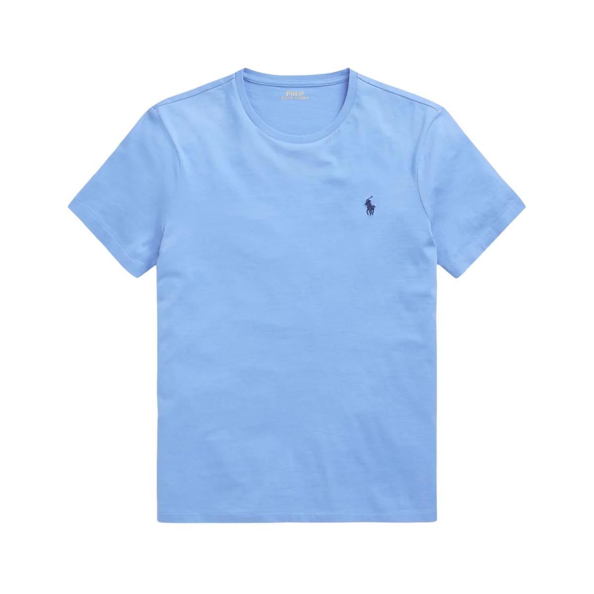 Polera de algodón azul claro