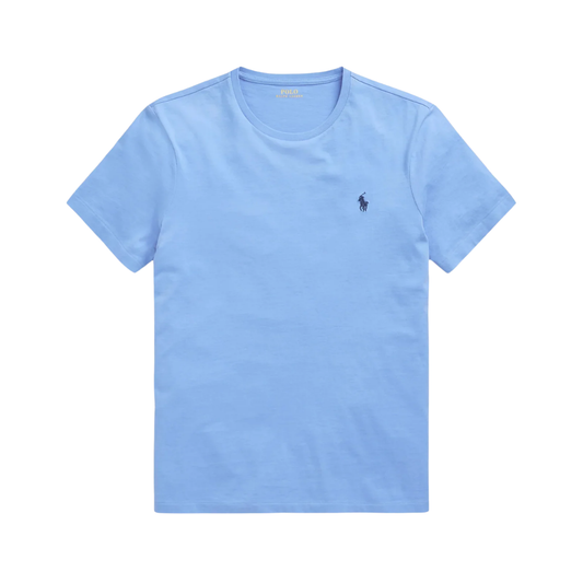 Polera de algodón azul claro