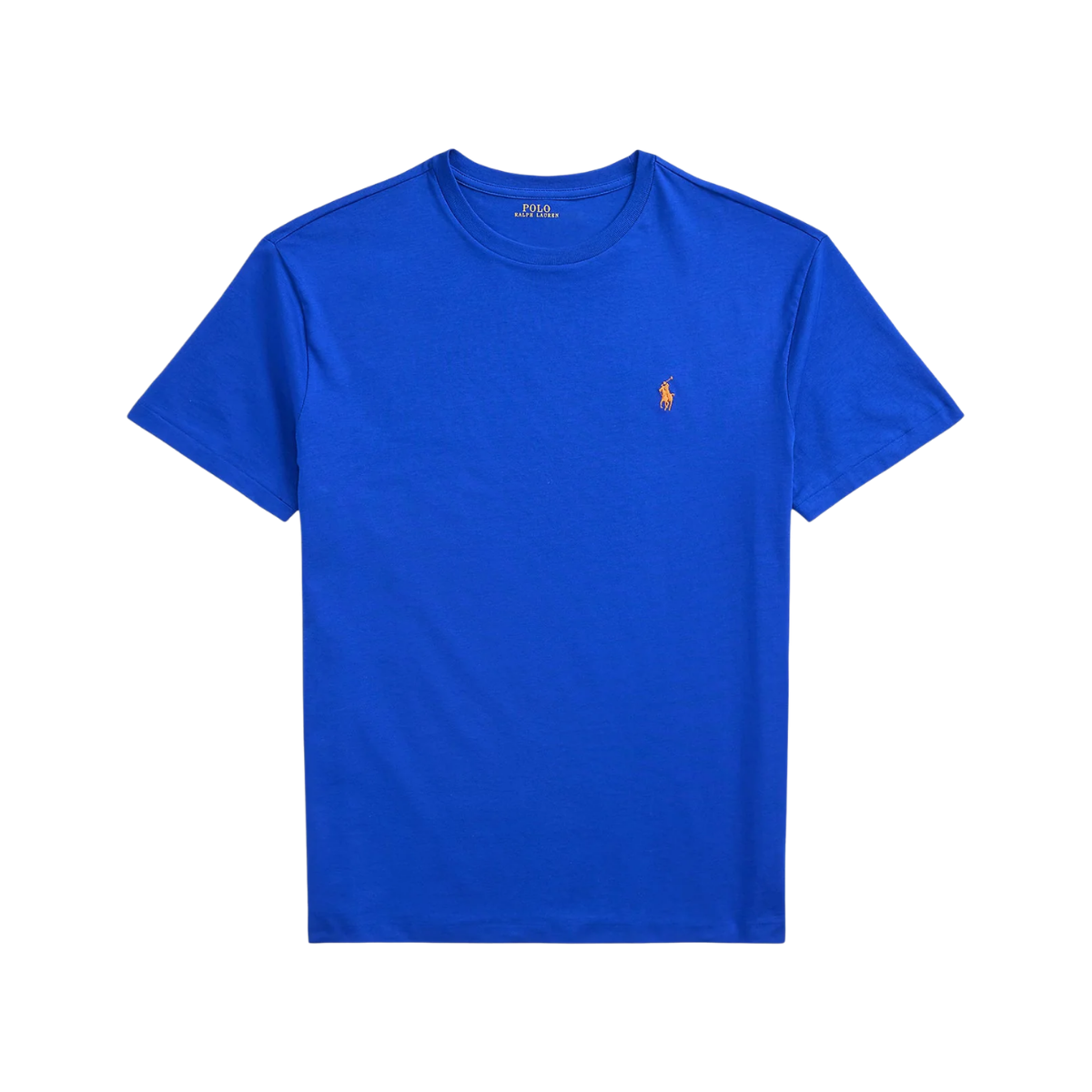 Polera de algodón azul zafiro
