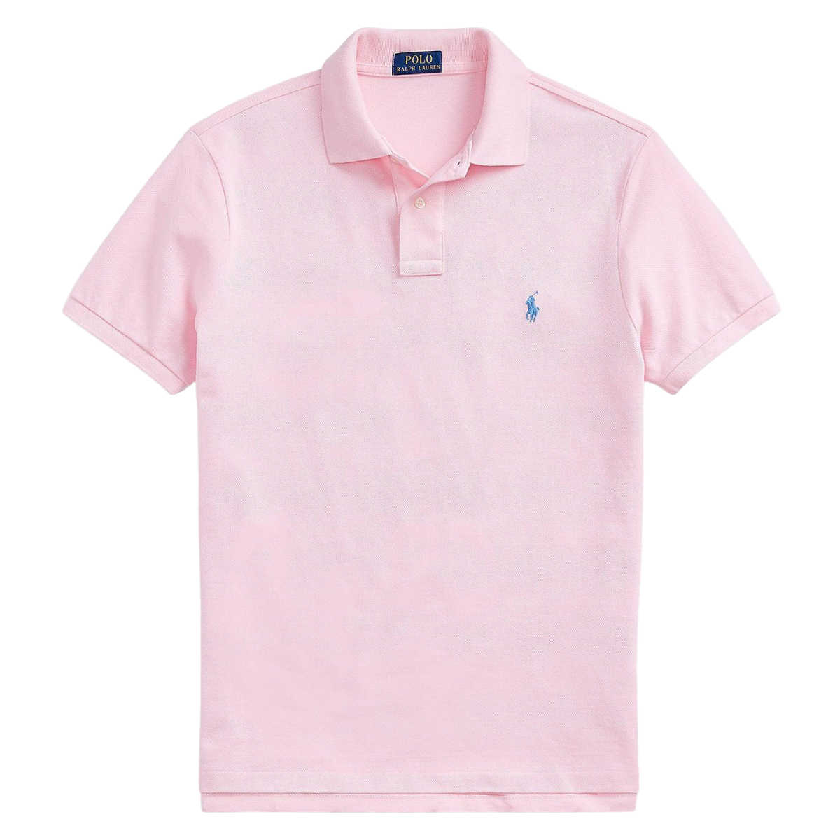 Polo de piqué rosa