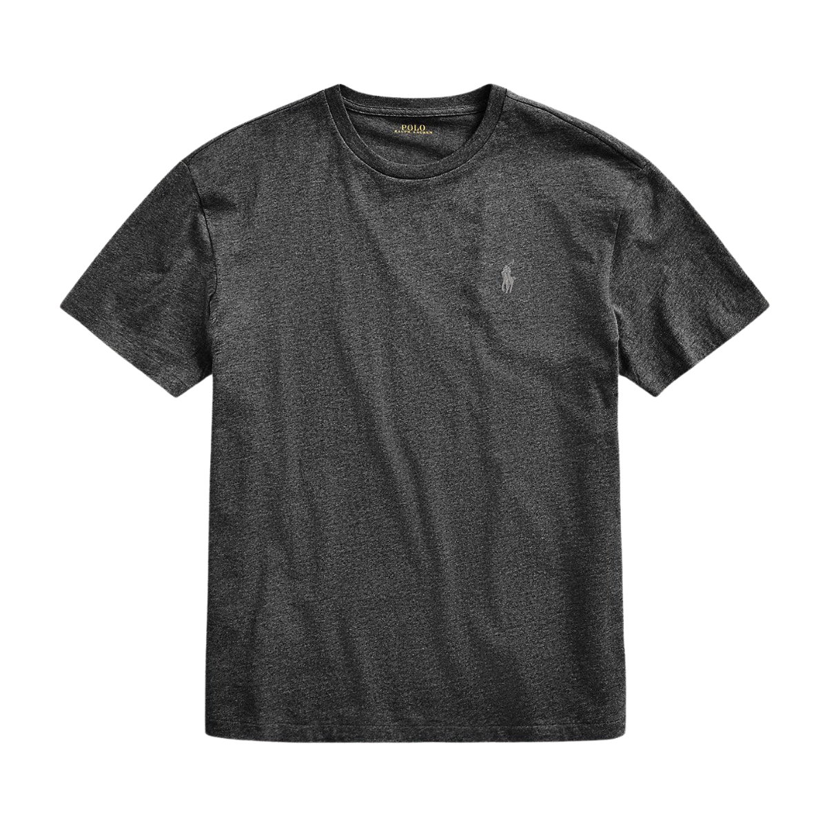 Polera de algodón gris grafito