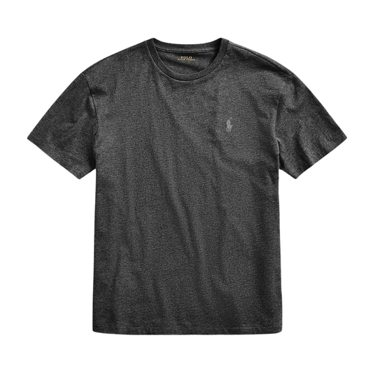Polera de algodón gris grafito